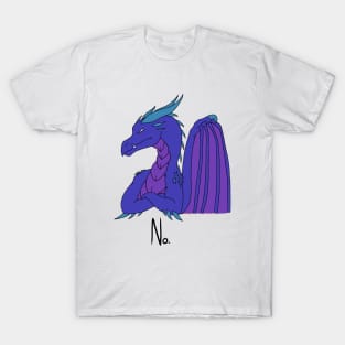 No Dragon (Indigo) T-Shirt